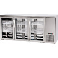 Back Bar Cooler Triple Glass Door 493 Litres Stainless Steel 1826x631x895 | CaterEq CESSH58 Back Bar Cooler Triple Glass Door 493 Litres Stainless Steel 1826x631x895 | CaterEq CESSH58
