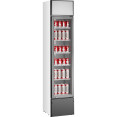 Commercial Bottle cooler Upright 160 litres Single hinged glass door Black&White - CESSP160FEA Commercial Bottle cooler Upright 160 litres Single hinged glass door Black&White - CESSP160FEA
