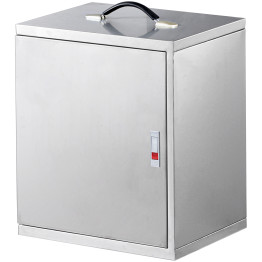 Stainless Steel Cabinet for ST01 Serving Table 445×330×530mm | CaterEq CEST01C Stainless Steel Cabinet for ST01 Serving Table 445×330×530mm | CaterEq CEST01C