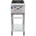 Stainless Steel Stand for EHP2S Gas Cooker 299×575×650mm | CaterEq CESTAND12S