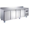 Commercial 4 Door Counter Fridge - Stainless Steel Prep Fridge 2239×700×840mm (Energy Class B) | CaterEq CESUP106 Commercial 4 Door Counter Fridge - Stainless Steel Prep Fridge 2239×700×840mm (Energy Class B) | CaterEq CESUP106