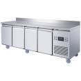 Commercial 4 Door Counter Fridge - Stainless Steel Prep Fridge 2239×700×840mm (Energy Class B) | CaterEq CESUP106 Commercial 4 Door Counter Fridge - Stainless Steel Prep Fridge 2239×700×840mm (Energy Class B) | CaterEq CESUP106
