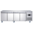 Commercial Refrigerated Counter 4 Door 452L 2239 x 600 x 850mm Fan Assisted Cooling | CaterEq CESUP206