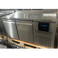 Commercial Refrigerated Counter with Upstand 2 Door 228L 1349 x 600 x 950mm Fan Assisted Cooling | CaterEq CESUP208 Commercial Refrigerated Counter with Upstand 2 Door 228L 1349 x 600 x 950mm Fan Assisted Cooling | CaterEq CESUP208