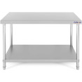 Commercial Work Table Stainless Steel Bottom Shelf 1600x600x850mm - SW1606