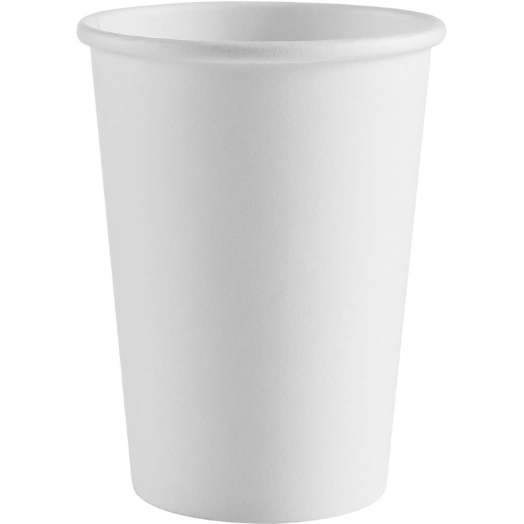 1000pcs Compostable Coffee Cups Single wall 16oz/473ml White - CESW16W 1000pcs Compostable Coffee Cups Single wall 16oz/473ml White - CESW16W