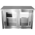 Commercial Wall Cabinet Cupboard Glass Doors Stainless Steel 1000x400x650mm | CaterEq CESWCGD100402 Commercial Wall Cabinet Cupboard Glass Doors Stainless Steel 1000x400x650mm | CaterEq CESWCGD100402