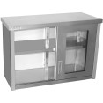 Commercial Wall Cabinet Cupboard Glass Doors Stainless Steel 1000x400x650mm | CaterEq CESWCGD100402 Commercial Wall Cabinet Cupboard Glass Doors Stainless Steel 1000x400x650mm | CaterEq CESWCGD100402