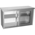 Commercial Wall Cabinet Cupboard Glass Doors Stainless Steel 1500x400x650mm | CaterEq CESWCGD150402 Commercial Wall Cabinet Cupboard Glass Doors Stainless Steel 1500x400x650mm | CaterEq CESWCGD150402