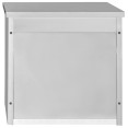 Commercial Stainless Steel Wall Cabinet with Glass Swing Doors 600 x 400 x 800mm | CaterEq CESWCGDHH60402