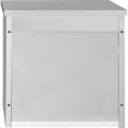 Commercial Wall Cabinet Cupboard Glass Doors Stainless Steel 800x400x800mm | CaterEq CESWCGDHH80402