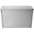 Stainless Steel Wall Cabinet with Sliding Door 2000x400x800mm | CaterEq CESWCH200402DR