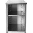 Commercial Wall Cabinet Stainless Steel 800x400x800mm | CaterEq CESWCH8040