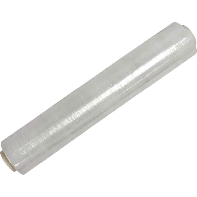 Premium 12 μm PE Stretch Film 40 cm × 250 m Flush 2″ Core Transparent| CaterEq CESWRAP30