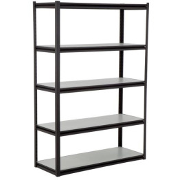 Commercial Heavy Duty Boltless Shelving Unit 5 Shelves 500kg Loading Capacity 915x457x1830mm - CESY1836LDC