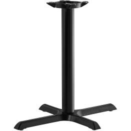 Black Table base 30x24'' Standard height Sandtex coating - CET2430TH