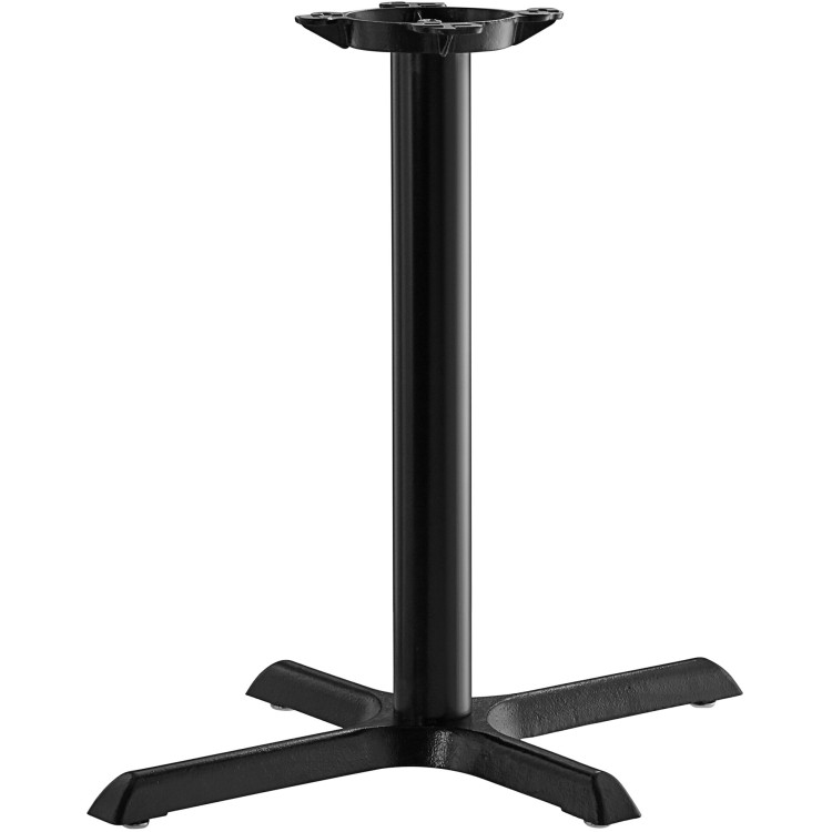Black Table base 30x24'' Standard height Sandtex coating - CET2430TH