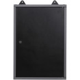 Professional Grey and Black Wall Mounted Tool Cabinet with Key 400x200x600mm - CETC001