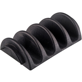 4 Shell Taco Server Black - CETCS4