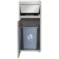 Commercial Waste Bin Cabinet Stainless steel - CEAER55