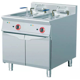 Heavy Duty Free standing Fryer Electric Twin tank 2x28 litres 24kW - CETHE9F2828M