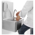 Commercial Hand wash sink Stainless steel Knee control Stainless steel - CETHHWR43 Commercial Hand wash sink Stainless steel Knee control Stainless steel - CETHHWR43