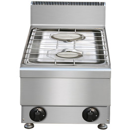 Commercial Countertop Gas Stove 2 burners 8kW - CETHTR2