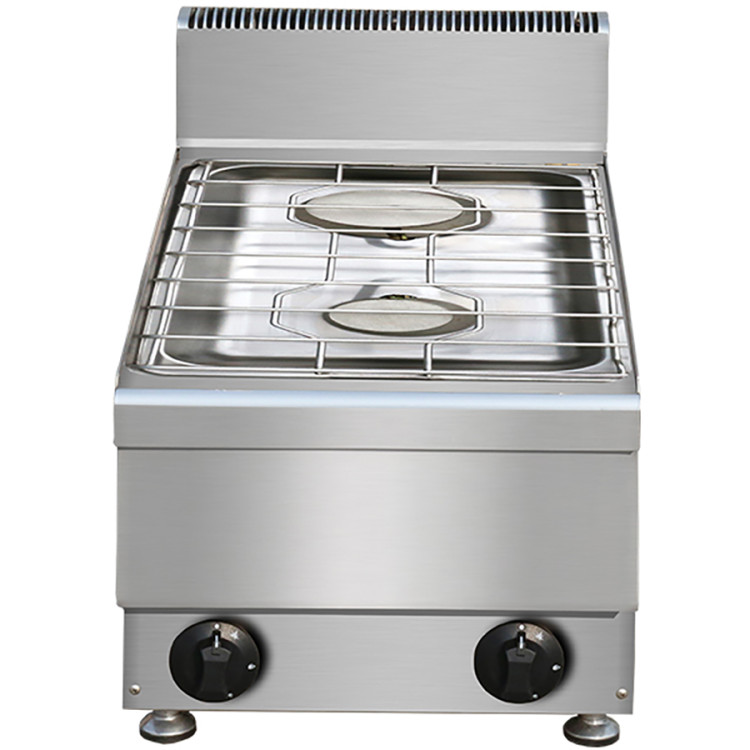 Commercial Countertop Gas Stove 2 burners 8kW - CETHTR2