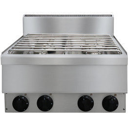 Commercial Countertop Gas Stove 4 burners 16kW - CETHTR4