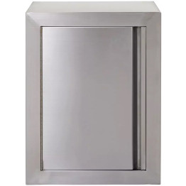 Wall cabinet with Hinged Door Stainless steel Width 600mm Depth 400mm - CEVWC64D