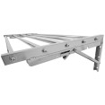 Commercial Foldable Stainless Steel Wall Mounted Rack Shelf 1000×400×230mm 5 Tube | CaterEq CETRW51040 Commercial Foldable Stainless Steel Wall Mounted Rack Shelf 1000×400×230mm 5 Tube | CaterEq CETRW51040