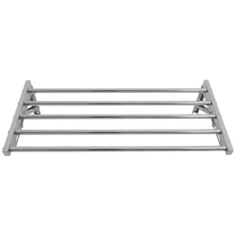 Commercial Foldable Stainless Steel Wall Mounted Rack Shelf 800×400×230mm 5 Tube | CaterEq CETRW50840