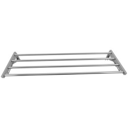 Commercial Foldable Stainless Steel Wall Mounted Rack Shelf 1000×300×230mm 4 Tube | CaterEq CETRW51030