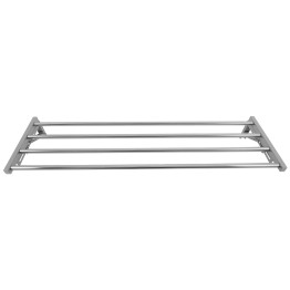Commercial Foldable Stainless Steel Wall Mounted Rack Shelf 1400×300×230mm 4 Tube | CaterEq CETRW51430