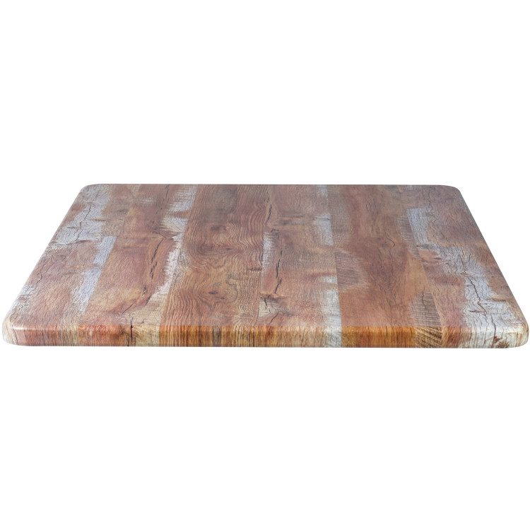 Seamless Square Table Top Barn Wood 24x24" - CETT2424BARNWOOD