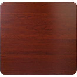 Seamless Square Table Top Mahogany Wood 24x24" - CETT2424MAHOGANYWOOD