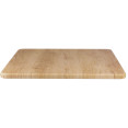 Seamless Square Table Top Maple Wood 24x24" - CETT2424MAPLEWOOD