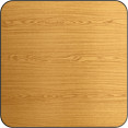 Laminated Square Table top Reversible Walnut & Natural 30x30'' - CETT3030WN
