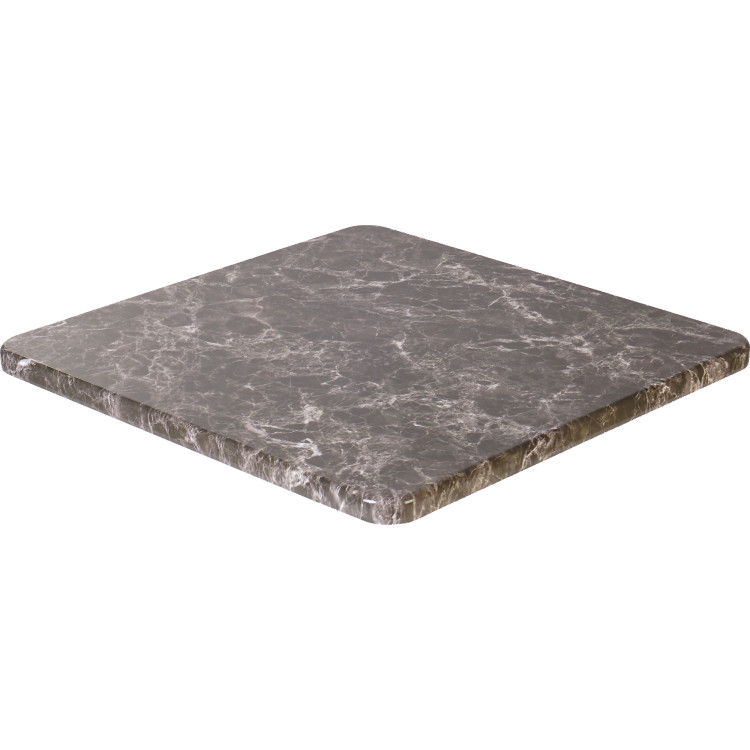 Seamless Square Table top Black Marble 30x30" - CETT3030BLACKMARBLE