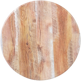 Seamless Round Table Top Barn Wood 30" - CETT30RBARNWOOD