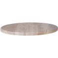 Seamless Round Table Top Grey Wood 30" - CETT30RGREYWOOD