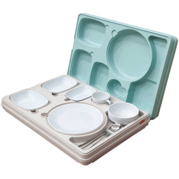 Professional Thermo Meal Tray with 6 Compartments - CETT6N