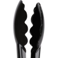6" Catering Buffet Tongs Black Polycarbonate- CEUTITONG6