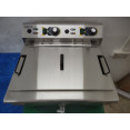 Commercial Electric Countertop Fryer 6kW Twin Tank | CaterEq CEVEF301V Commercial Electric Countertop Fryer 6kW Twin Tank | CaterEq CEVEF301V