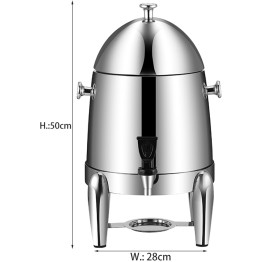 Commercial Stainless steel Juice Dispenser 12 litres - CEVICJDESS12