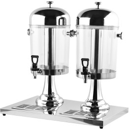 Commercial Juice Dispenser 2x8 litres - CEVICJDQ16