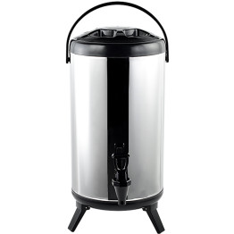 Commercial Double wall Stainless Steel Beverage Dispenser 12 litres  - CEVICMTBQ12