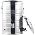 Commercial Water Boiler Triple wall 20 litres Stainless steel - CEVICWBB20