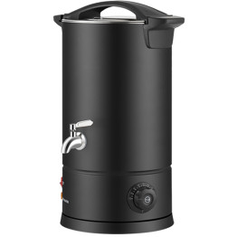 Commercial Water Boiler Double wall 15 litres Black - CEVICWBWB15