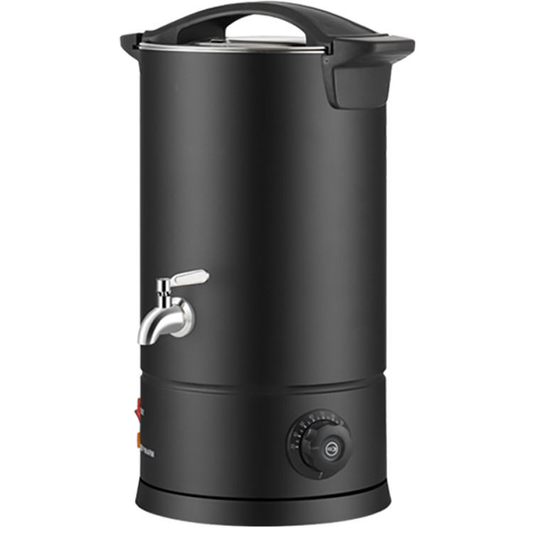 Commercial Water Boiler Double wall 35 litres Black - CEVICWBWB35